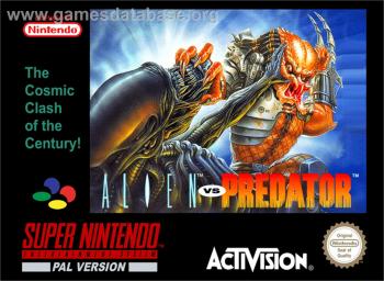 Cover Alien vs. Predator for Super Nintendo